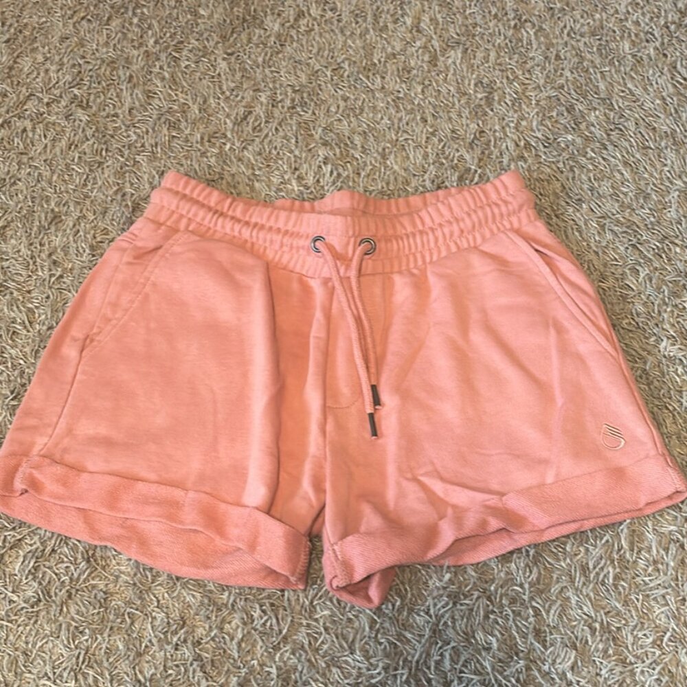 Icyzone Lounge Shorts | Size S | Dusty Pink